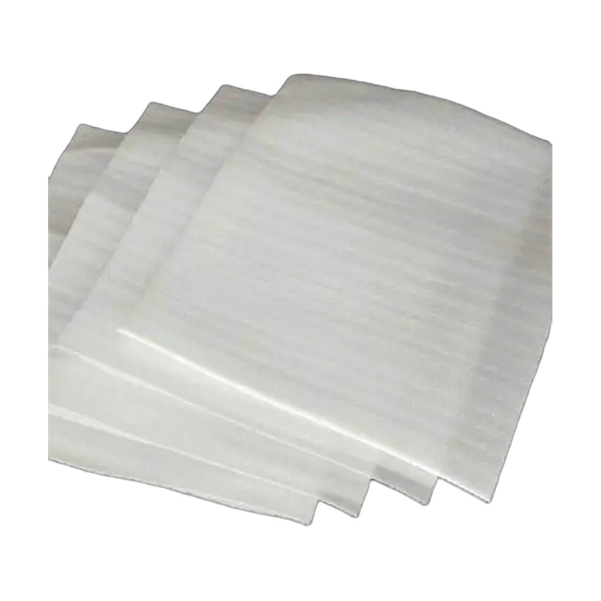Bolsas de foam blanco para empaque.